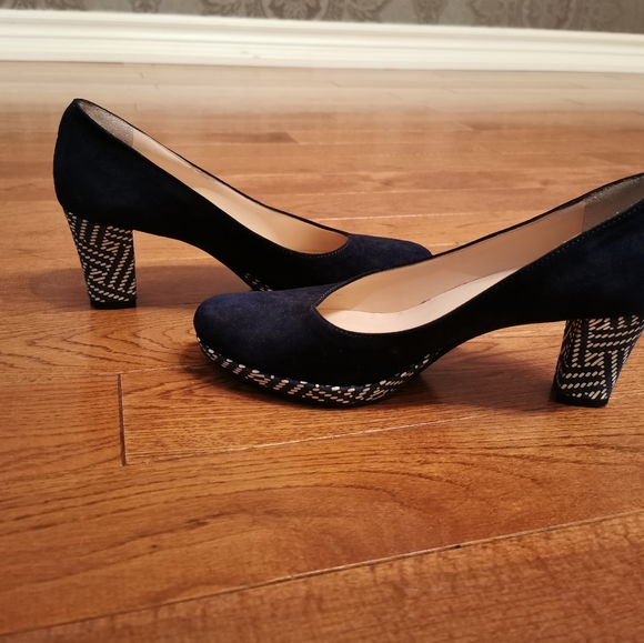 Made in Italy suede leather pump - Picture 5 of 6